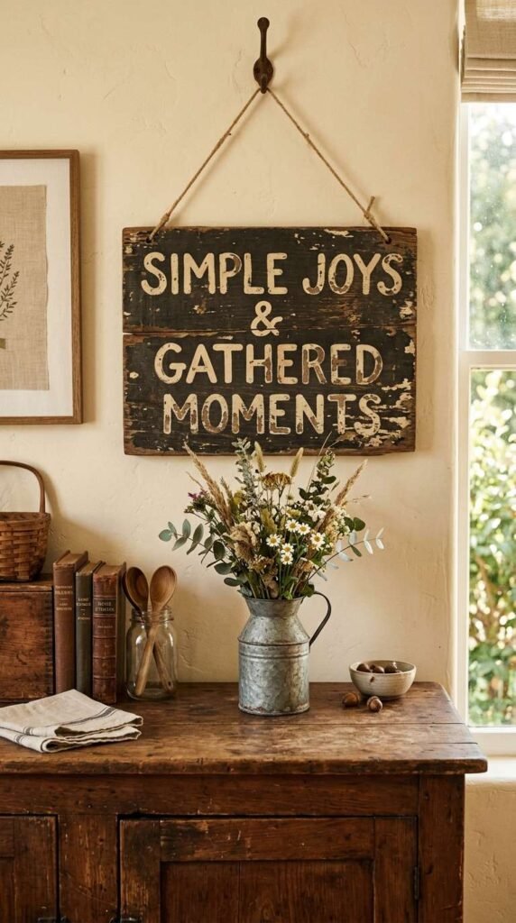 Vintage Farmhouse Sign