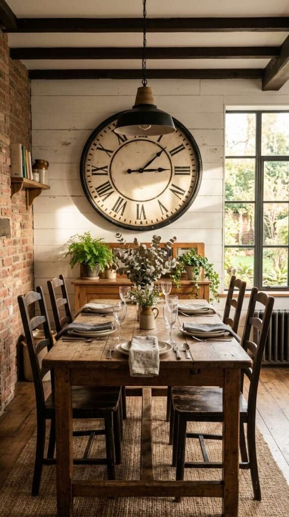 Oversized Statement Clock