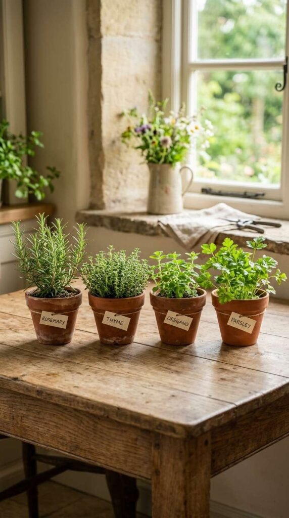 Fresh Herb Centerpiece