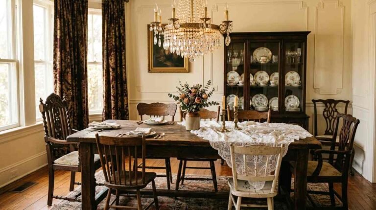 22 Vintage Dining Room Decor Ideas That'll Wow You