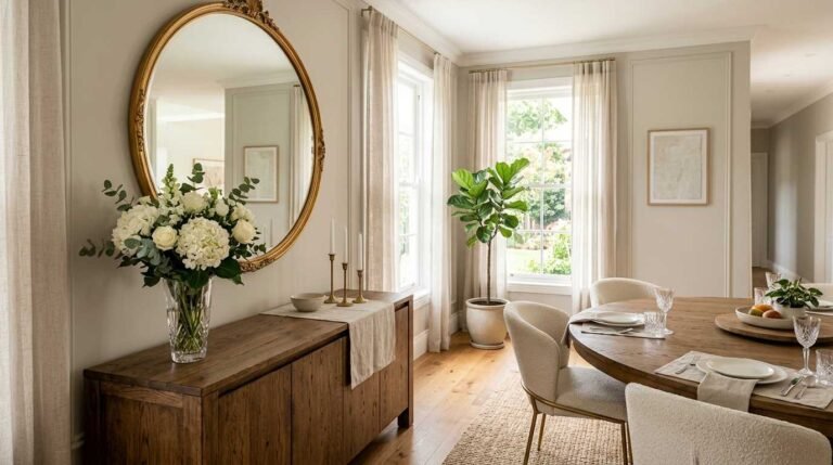 24 Mirror Wall Decor Ideas for a Stunning Dining Room