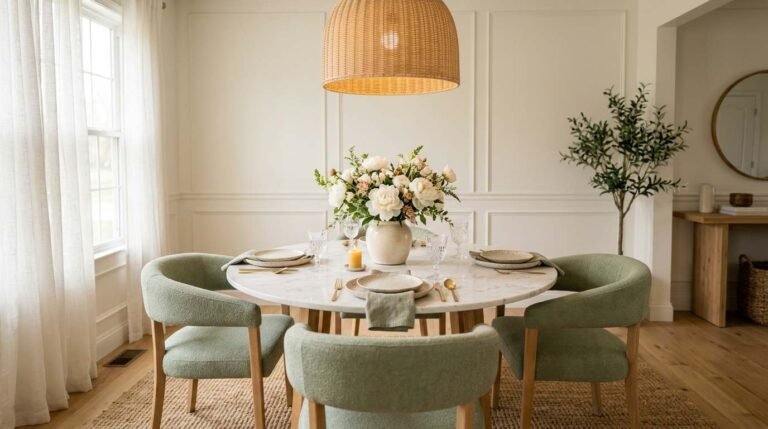 33-Round Table Dining Room Decor Ideas That Wow