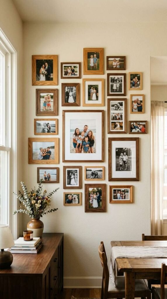 Personalized Family Photo Display
