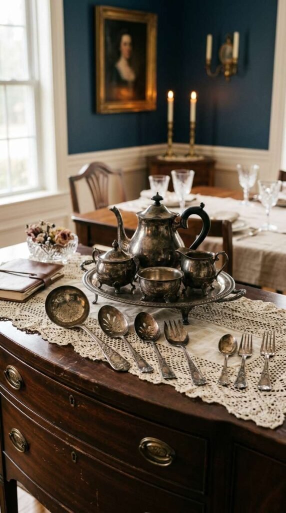Heirloom Silverware Display