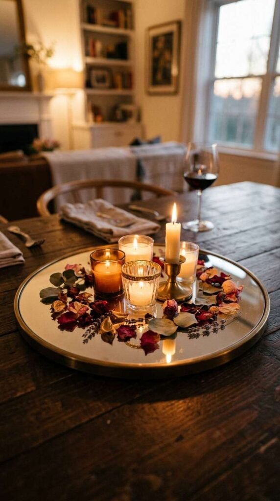 Mirror Base Centerpiece