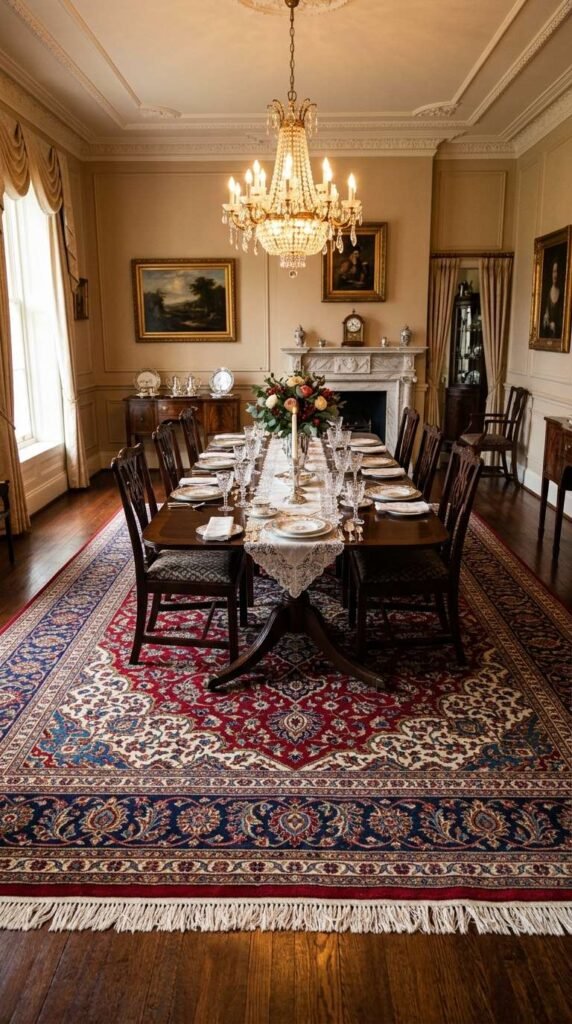 Layered Persian Rug