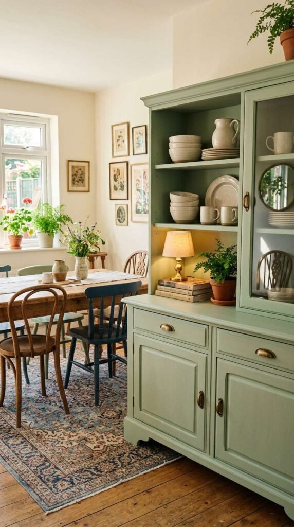 Painted Hutch Makeover