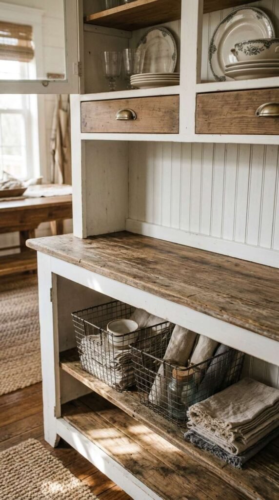 Wire Basket Storage