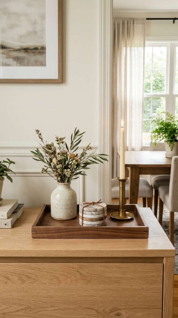 Layered Tray Styling