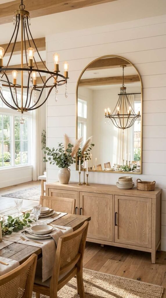 Oversized Arched Mirror
