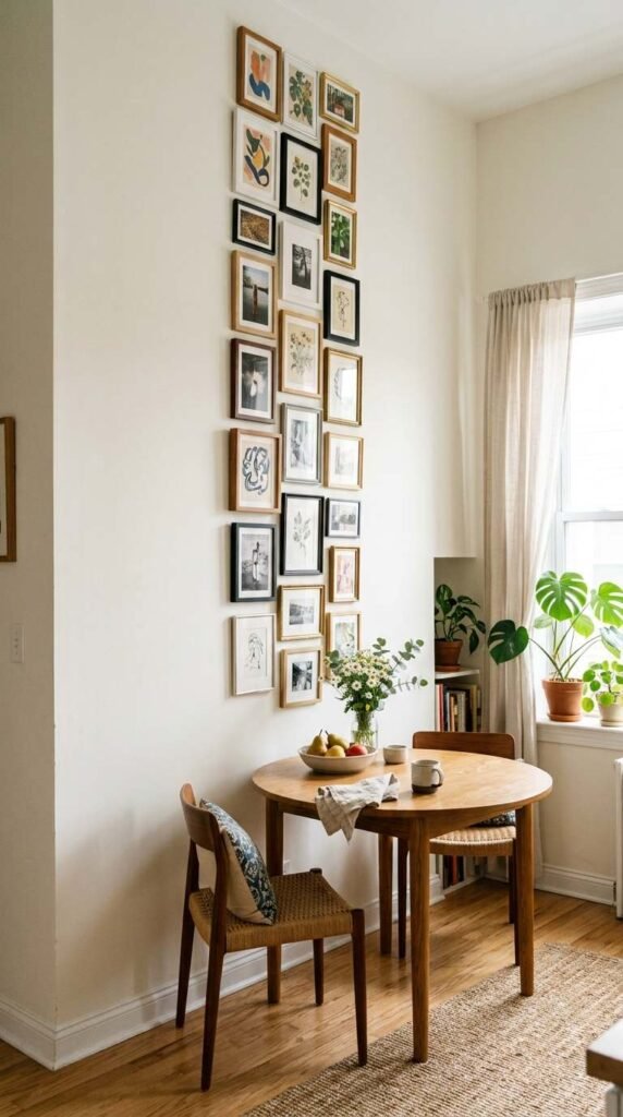 A Vertical Gallery Wall