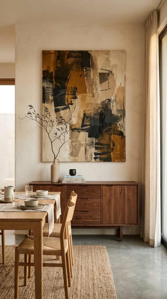 Oversized Abstract Art Panel