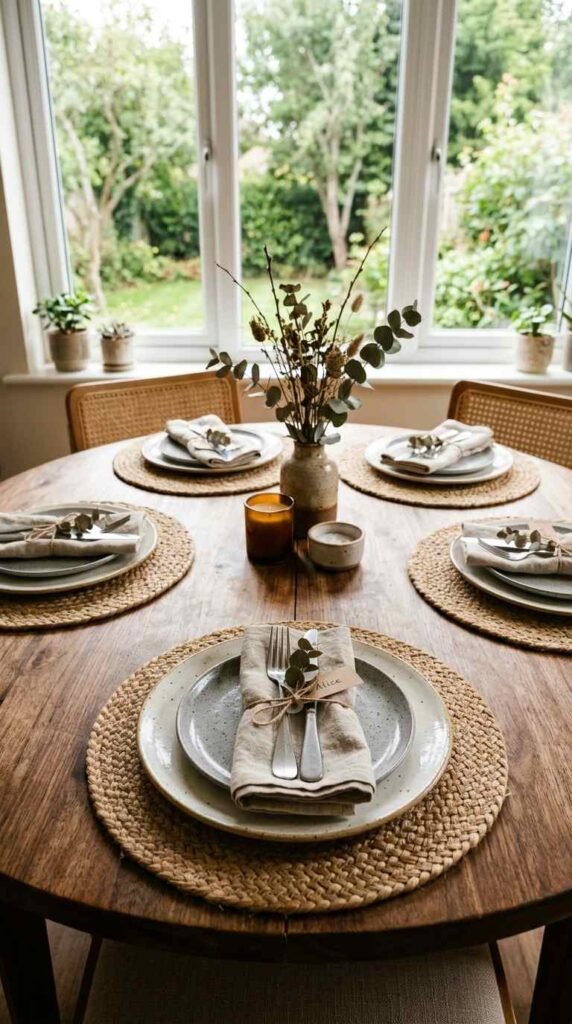Layered Placemats and Chargers