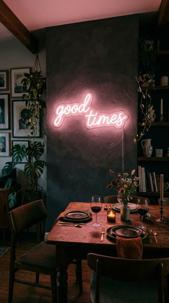 Neon or LED Wall Sign