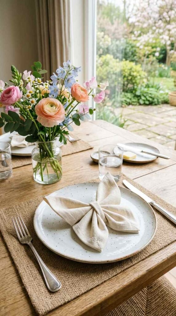 Butterfly Napkin Folds