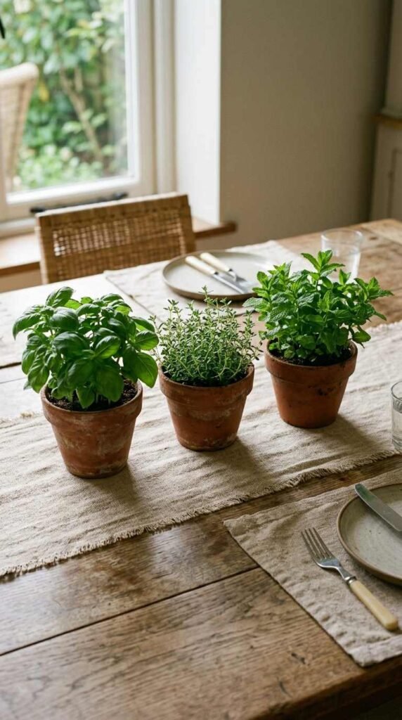 Herb Garden Centerpiece