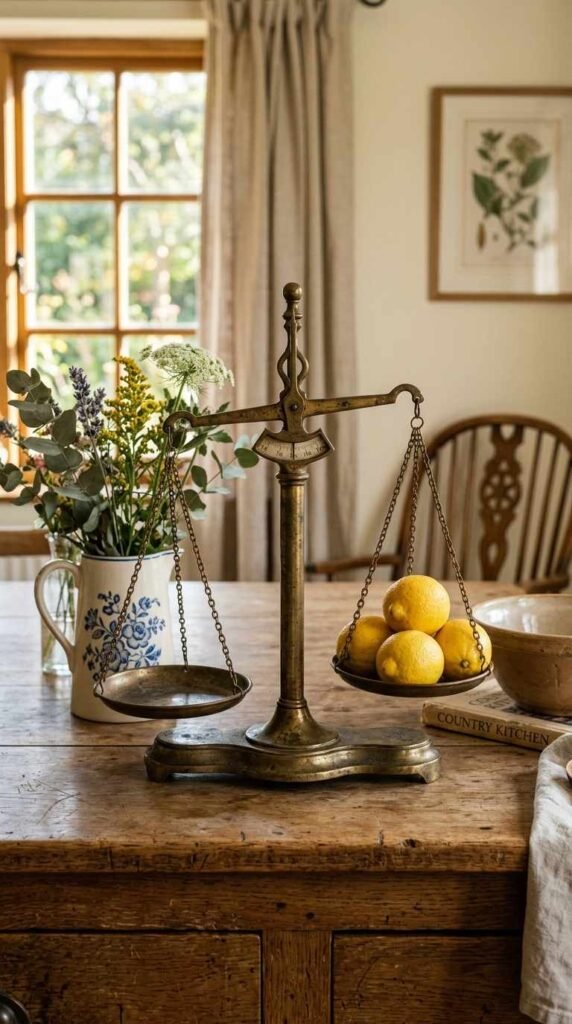 Antique Scale Decor