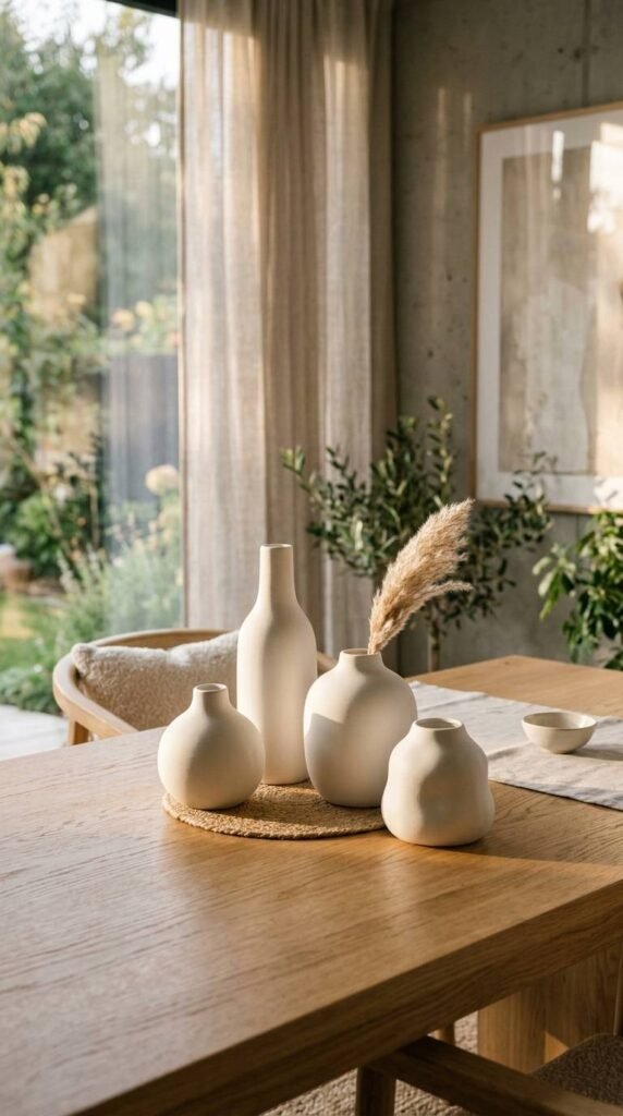 Minimalist Ceramic Vases