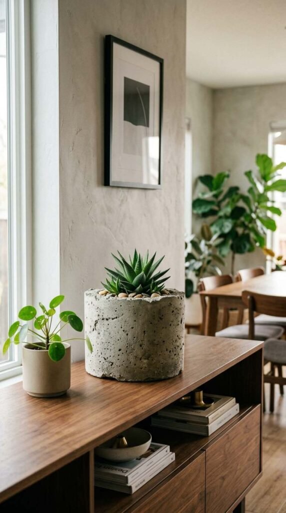 Textured Concrete Accents