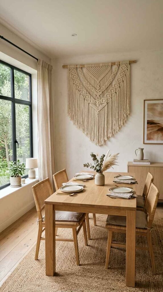 Modern Woven Wall Hanging