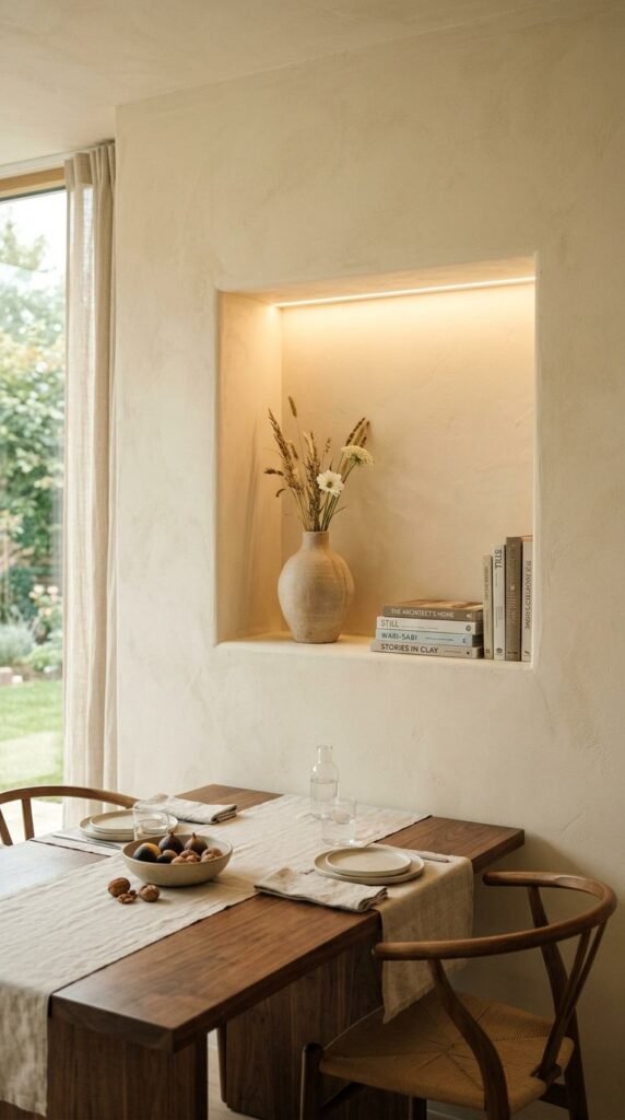 Minimalist Wall Niche Shelf