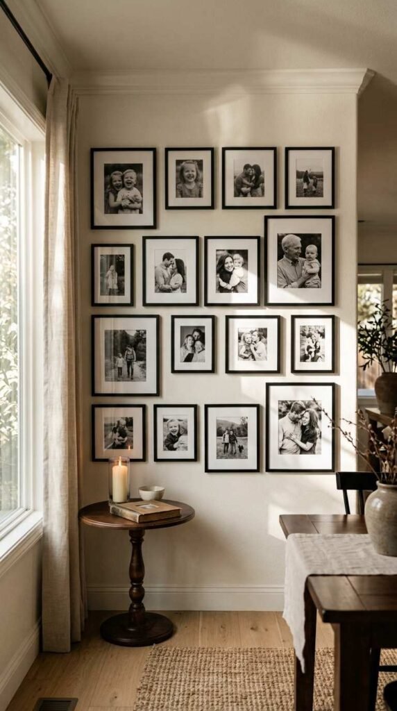 Design an Elegant Family Photo Display