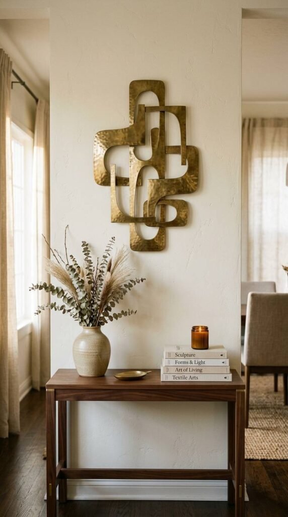 Metallic Wall Accents