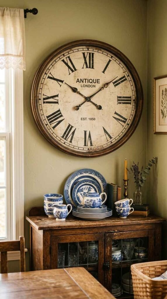 An Antique Wall Clock