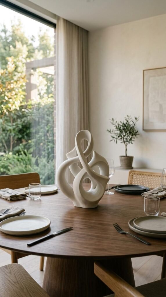 An Abstract Sculptural Centerpiece