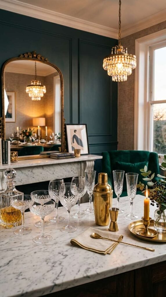 Glassware and Barware Styling