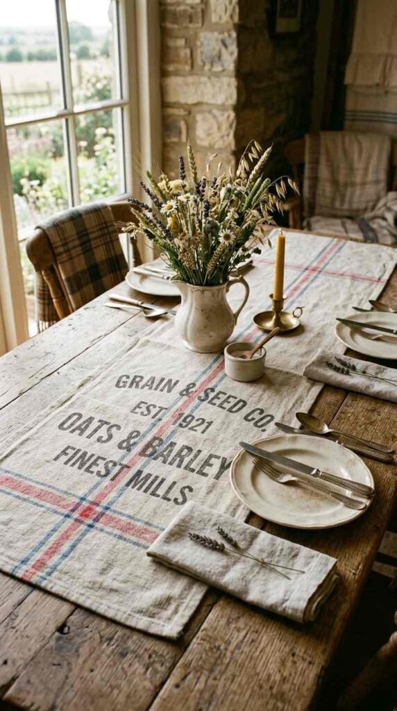 Vintage Grain Sack Textiles