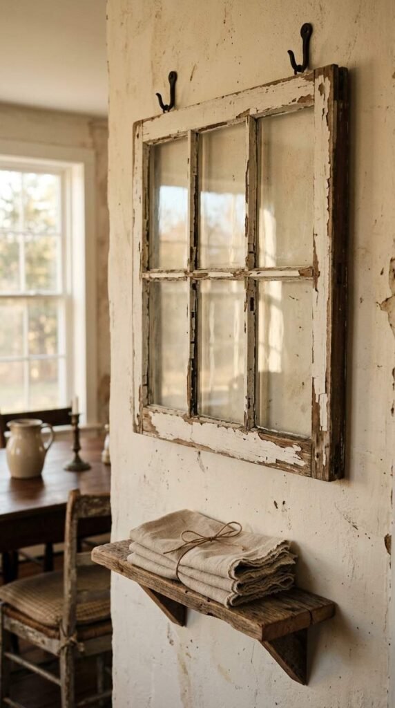  Vintage Window Frame Wall Art