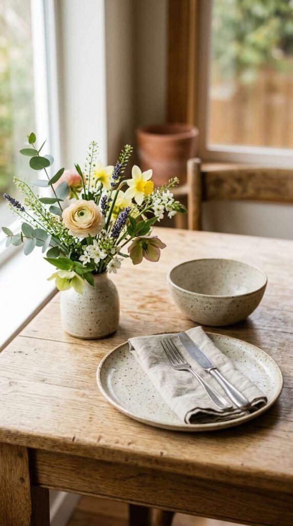 Speckled Stoneware Dinnerware