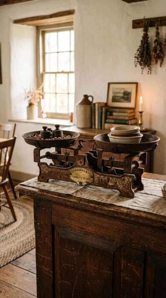  Antique Scale or Clock Display