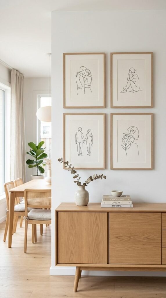 Line Art Drawings