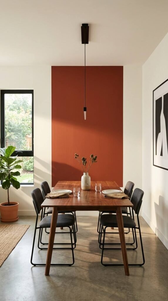 Color-Block Painted Wall