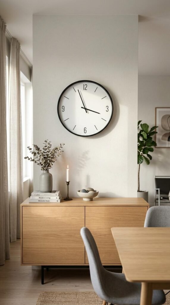 A Minimalist Wall Clock