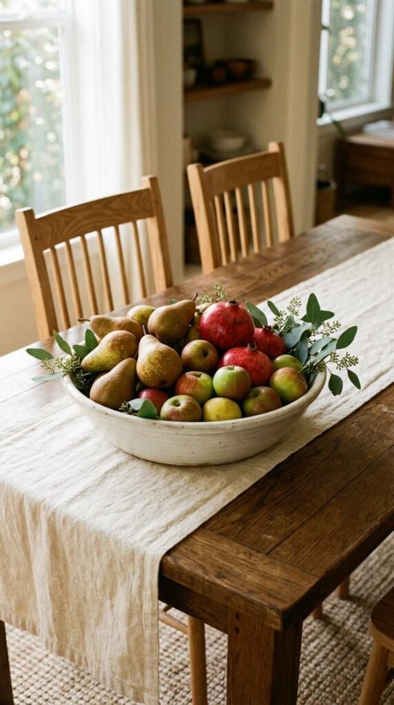 Incorporate Seasonal Fruit Bowls