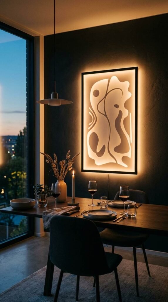 Backlit Wall Art Panel