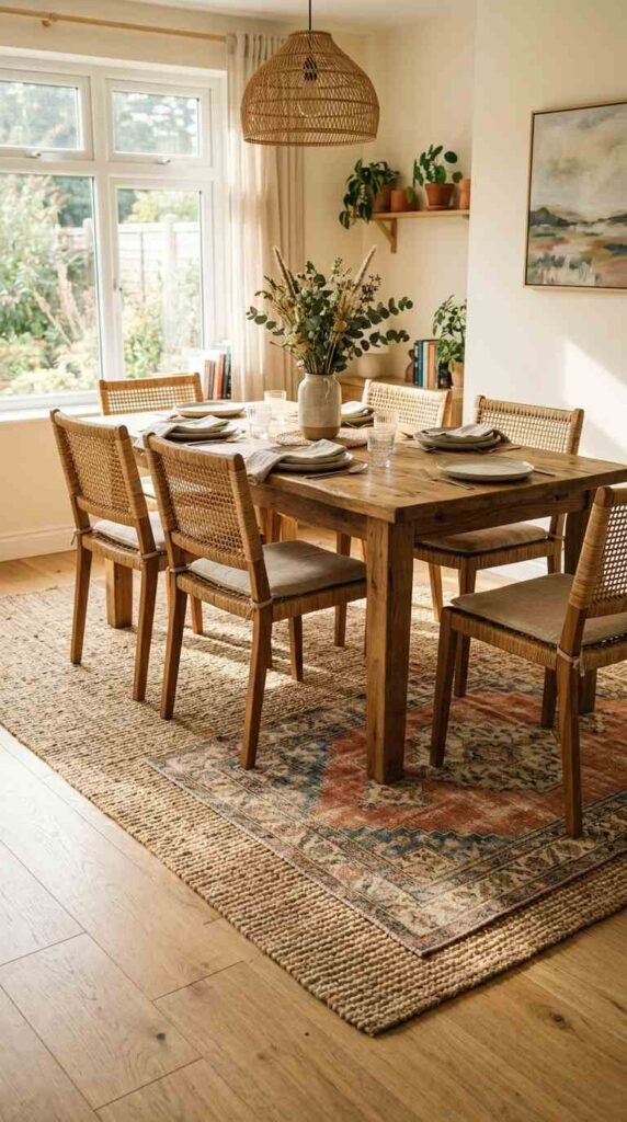 Layered Area Rug
