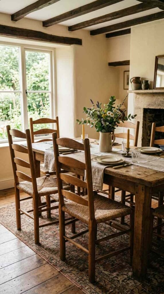 Ladder-Back Farmhouse Chairs