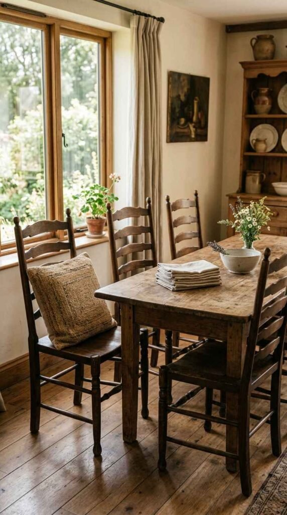 Ladder-Back Wood Chairs