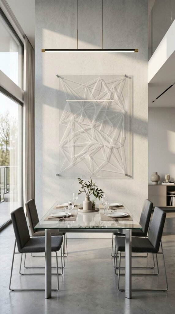 Acrylic or Lucite Wall Art