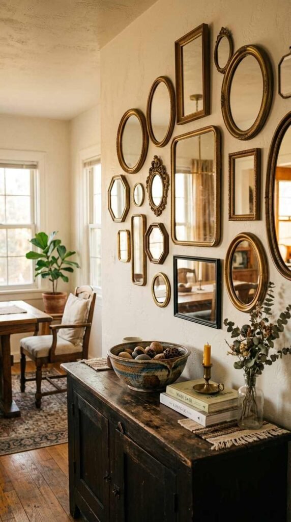 Mirrored Panel Cabinet Doors