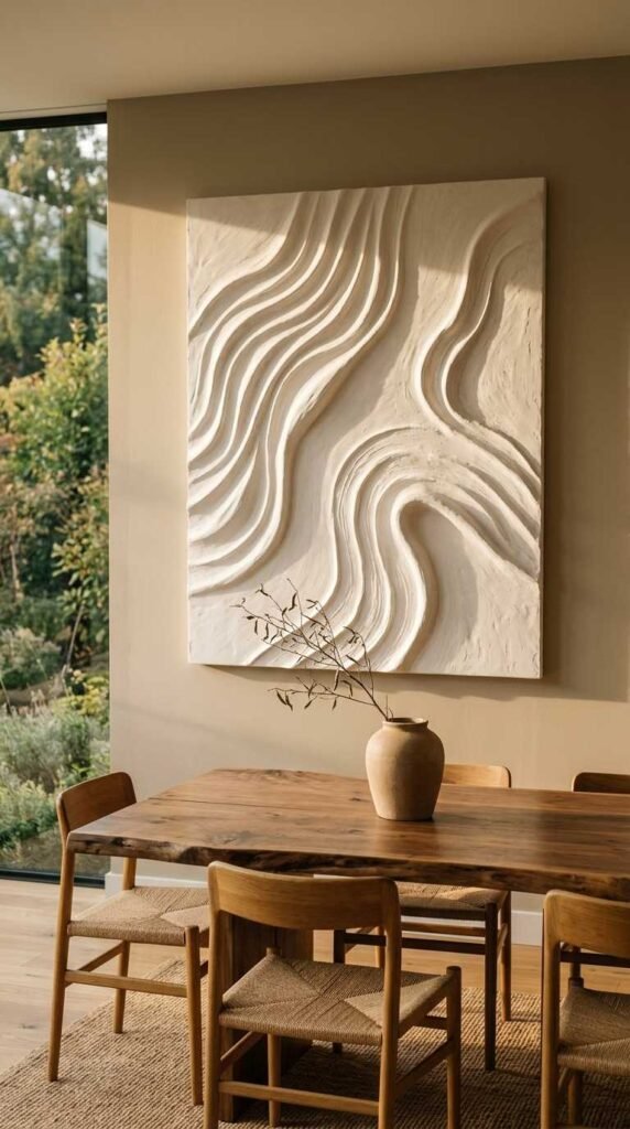 Choose Sculptural Wall Art for Drama