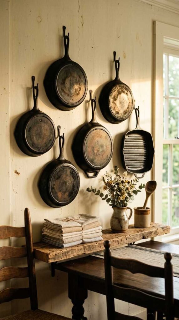 Cast Iron Skillet Wall Decor