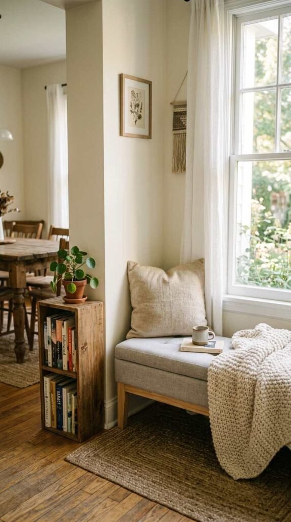 Cozy Reading Nook Corner