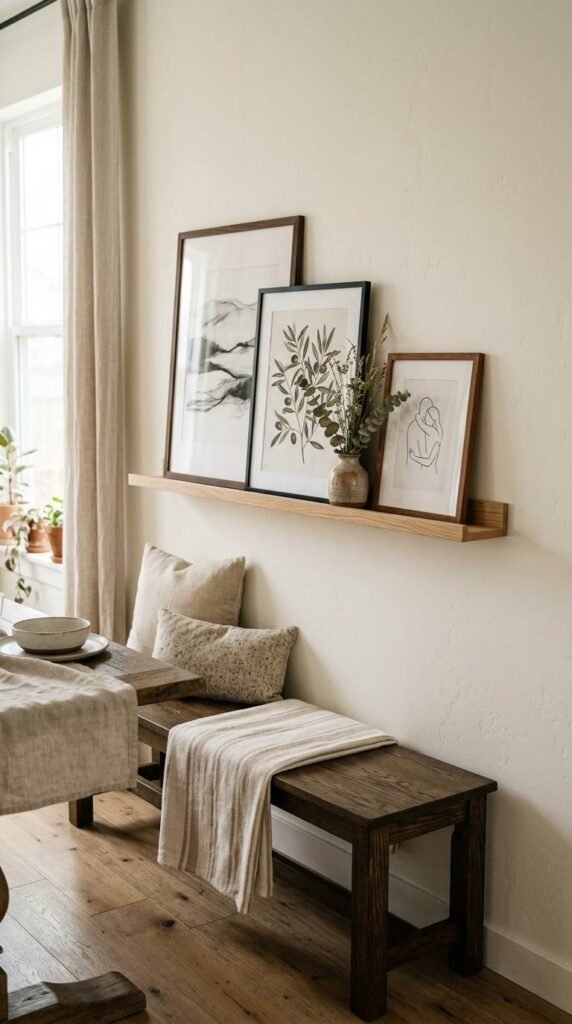Picture Ledge Styling