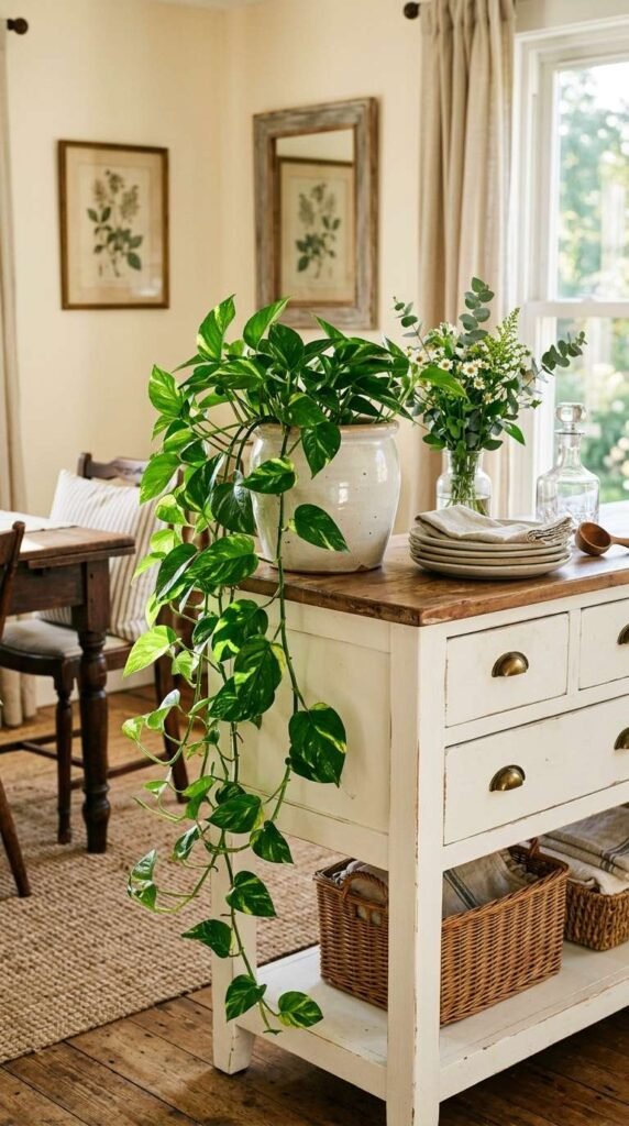Fresh Greenery for a Natural Touch
