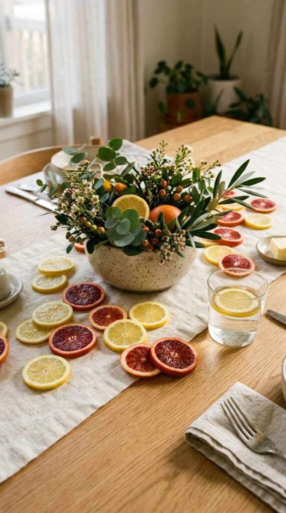 Citrus Slice Table Accents